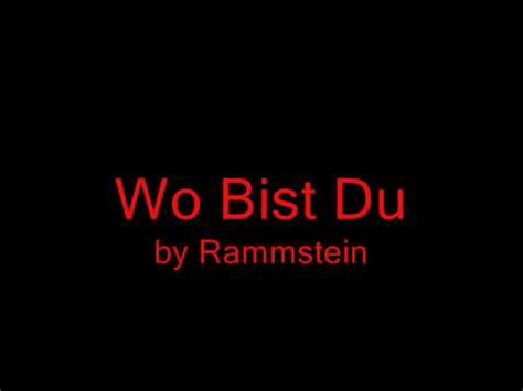 wo bist du englisch|More.